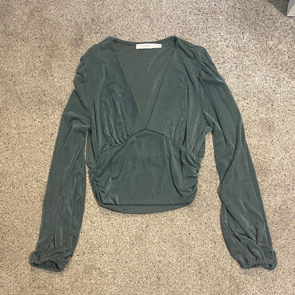 River Island Deep Green Blouse